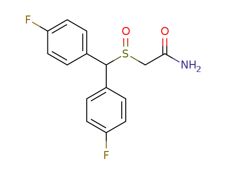 2-((bis(4-fluorophenyl)methane)sulfinyl)acetamide