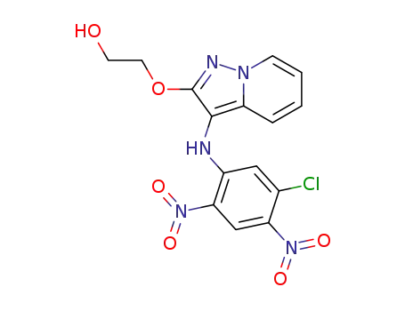 2-[3-(5-chloro-2,4-dinitrophenylamino)pyrazolo[1,5-a]pyridin-2-yloxy]ethanol