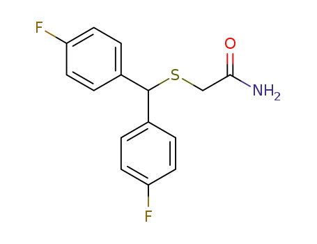 2-(bis(4-fluorophenyl)methylthio)acetamide